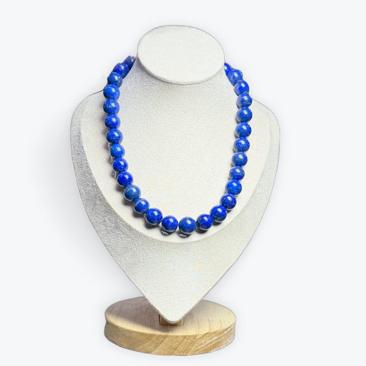 Collier Lapis Lazuli 12mm qualité extra