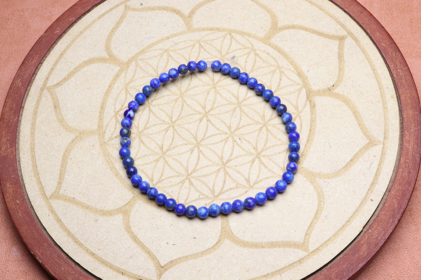Bracelet Lapis Lazuli 4 mm