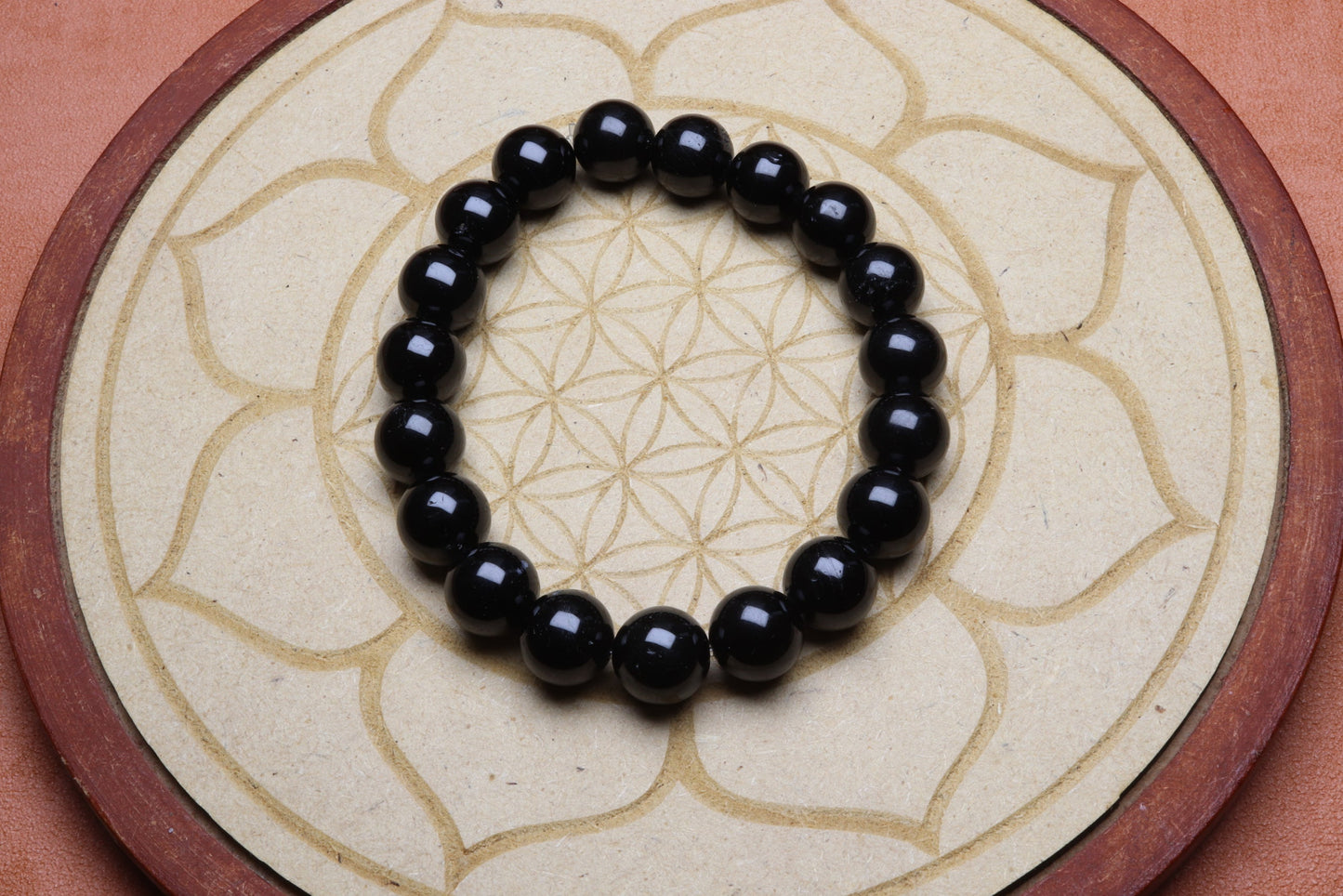Bracelet Tourmaline Noire - Protection et Équilibre 10mm