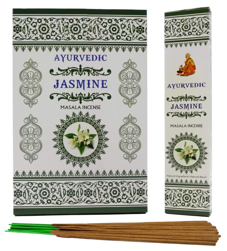 Encens Ayurvedic Jasmin 12x15g