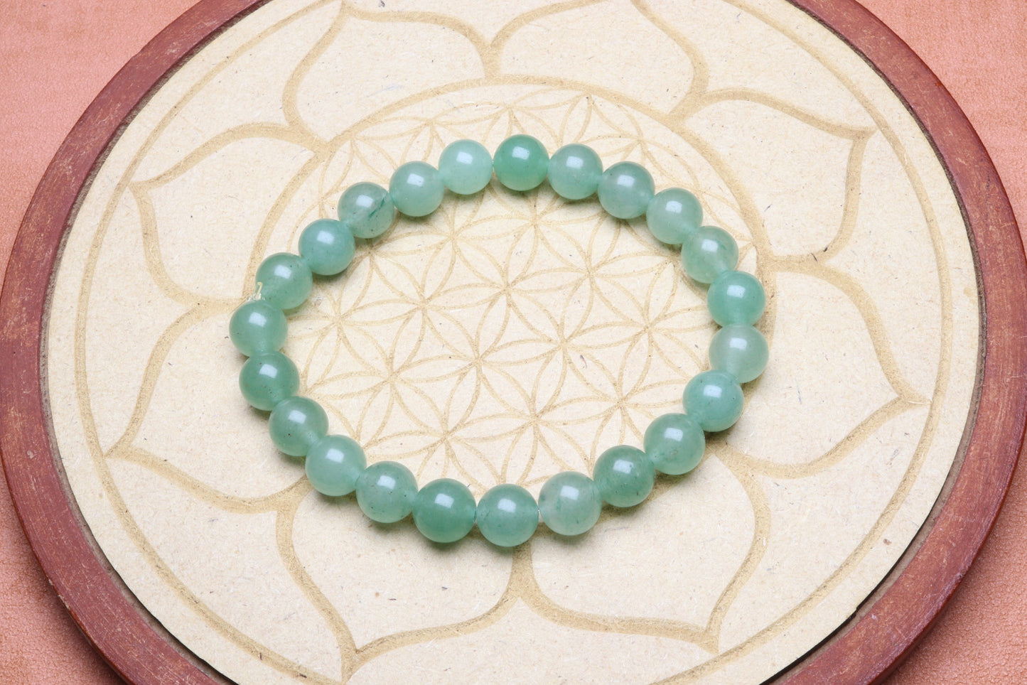 Bracelet en Aventurine - Chance et Prospérité 8mm