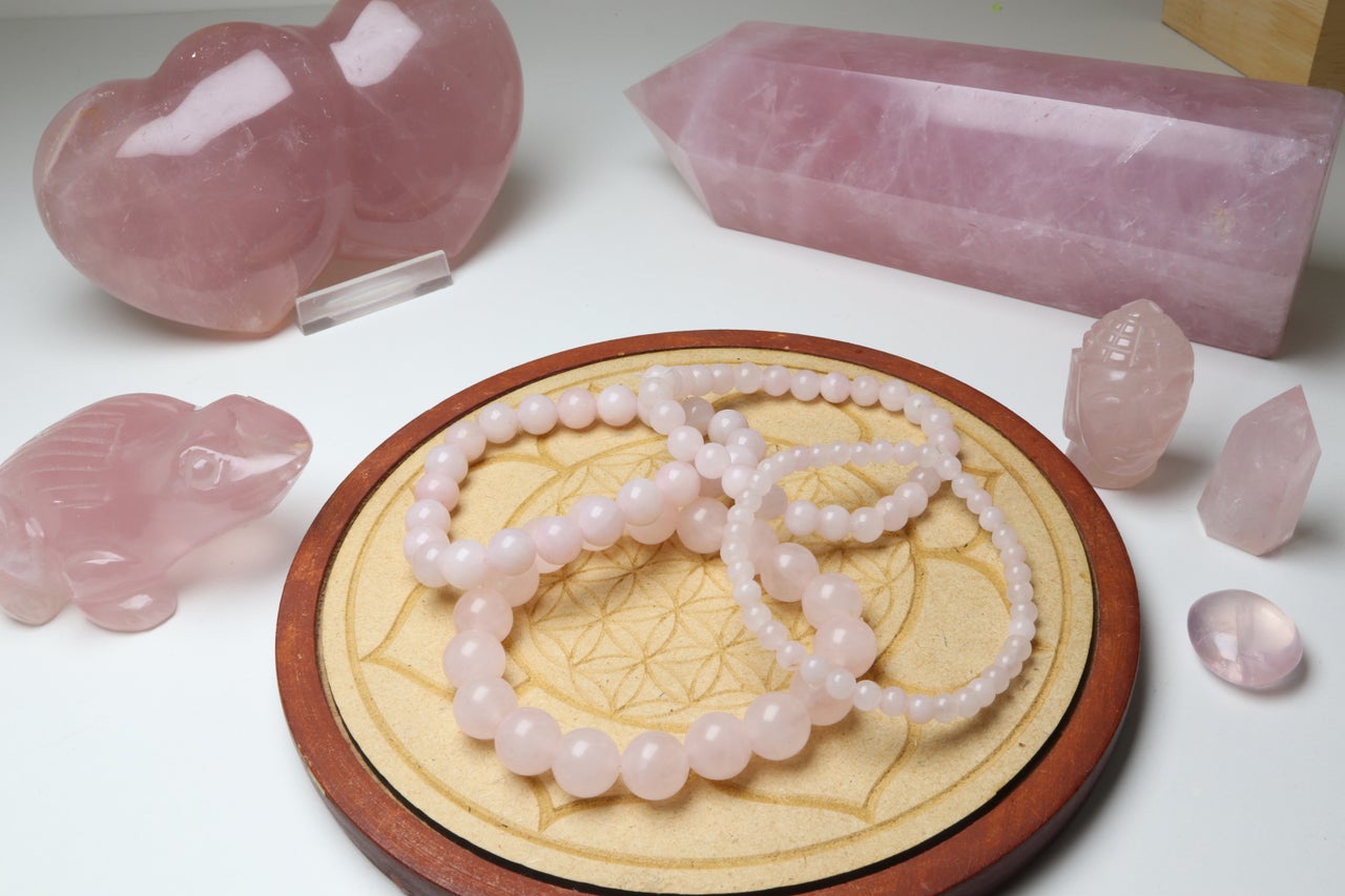 Bracelet Quartz Rose - Amour et Harmonie