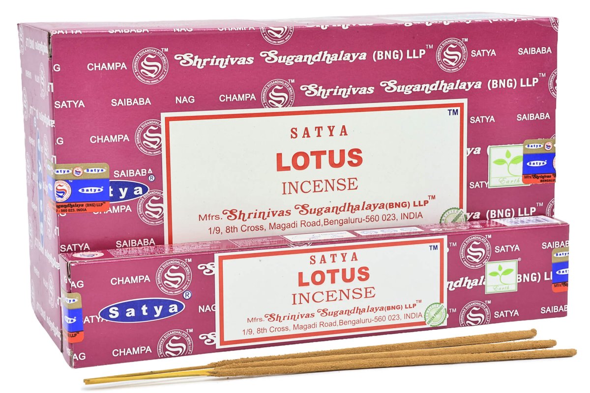 Encens Satya Lotus 12x15g