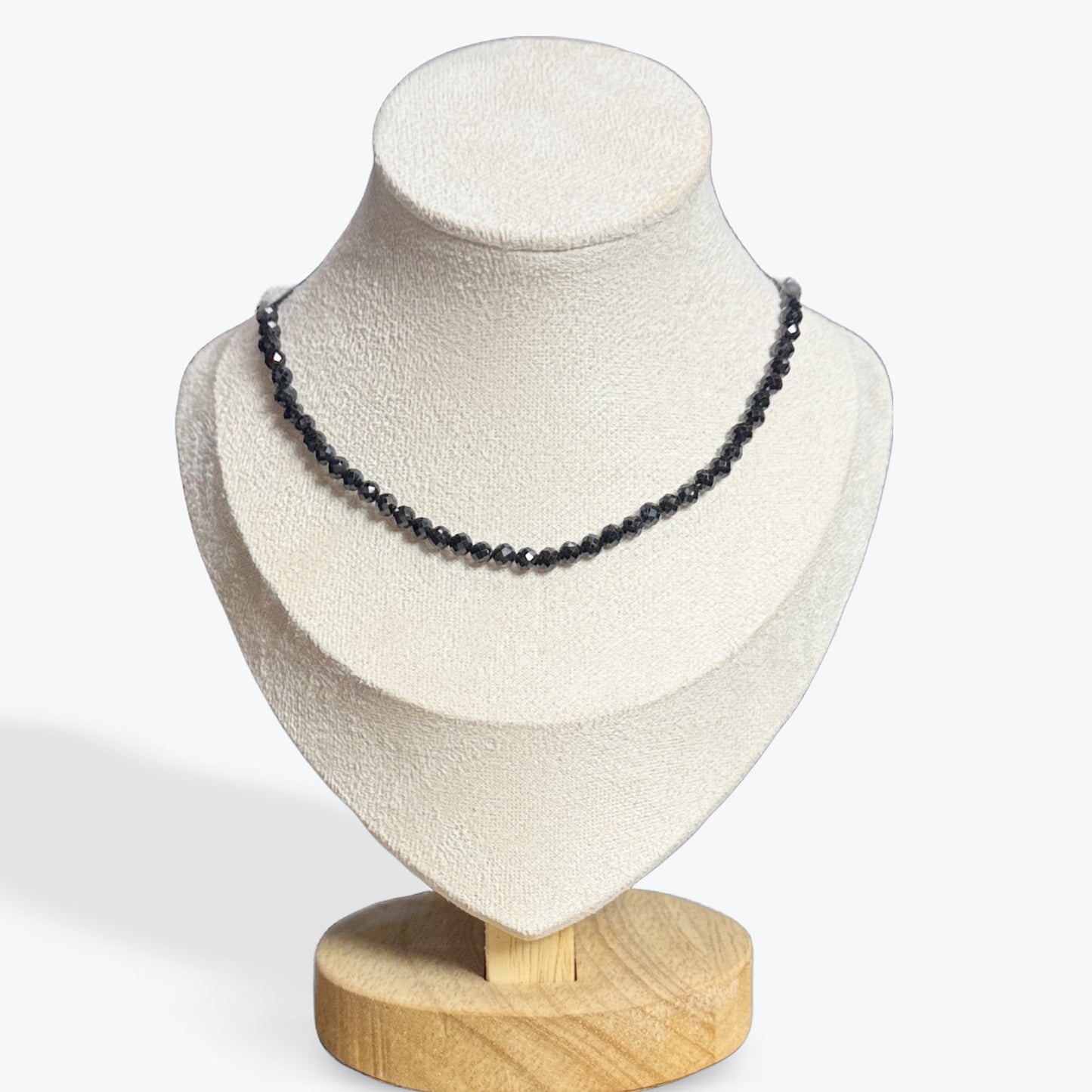 Collier Tourmaline Noire Facetté