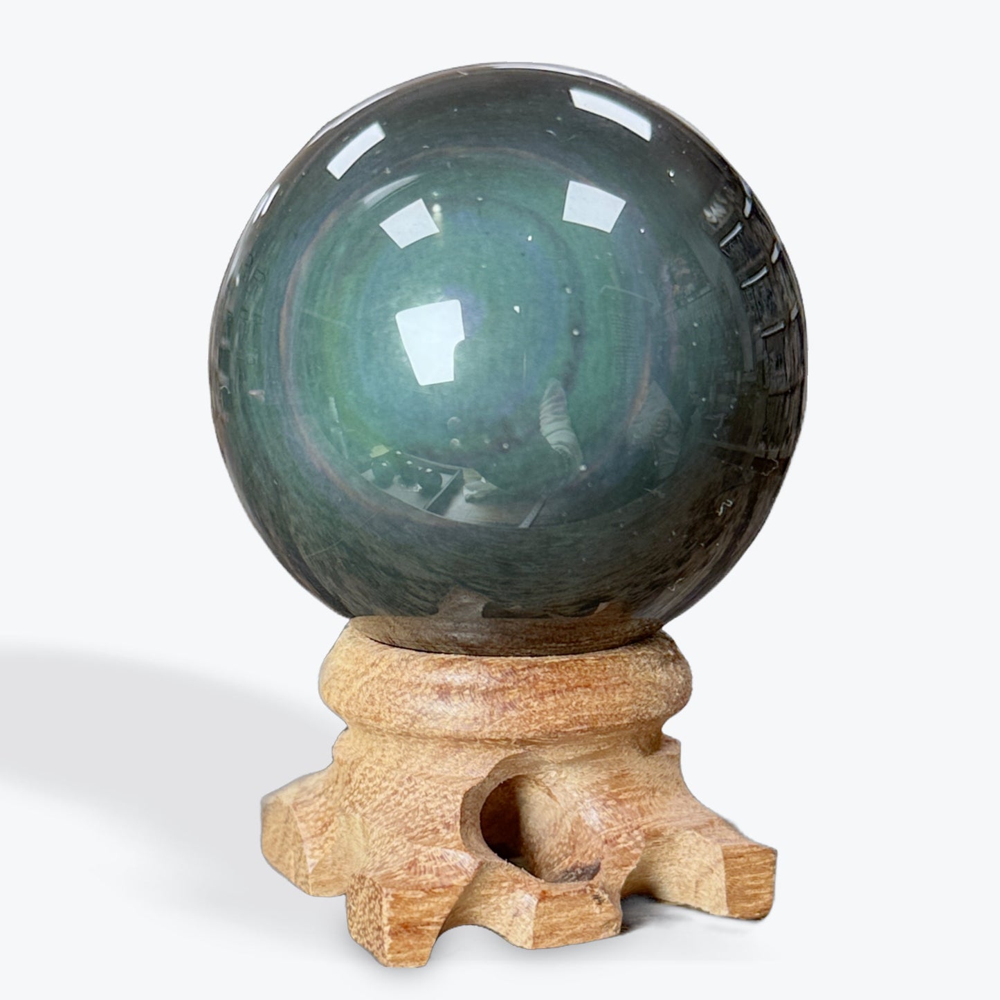 Sphère Obsidienne Œil céleste Moyenne
