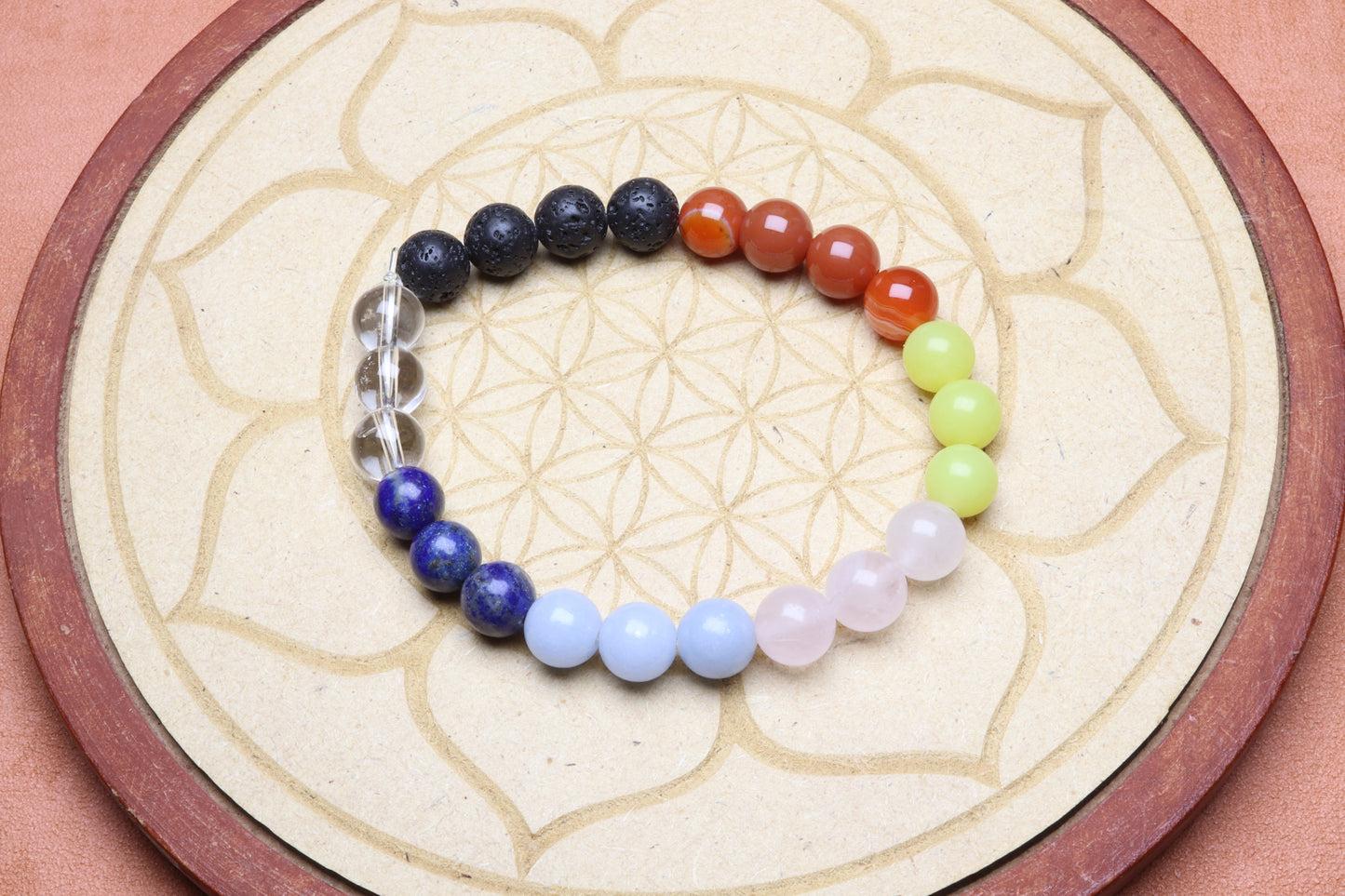 Bracelet 7 Chakras 8 mm