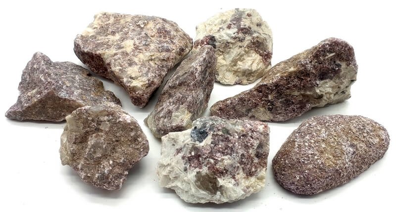 Lepidolite Brute 1KG