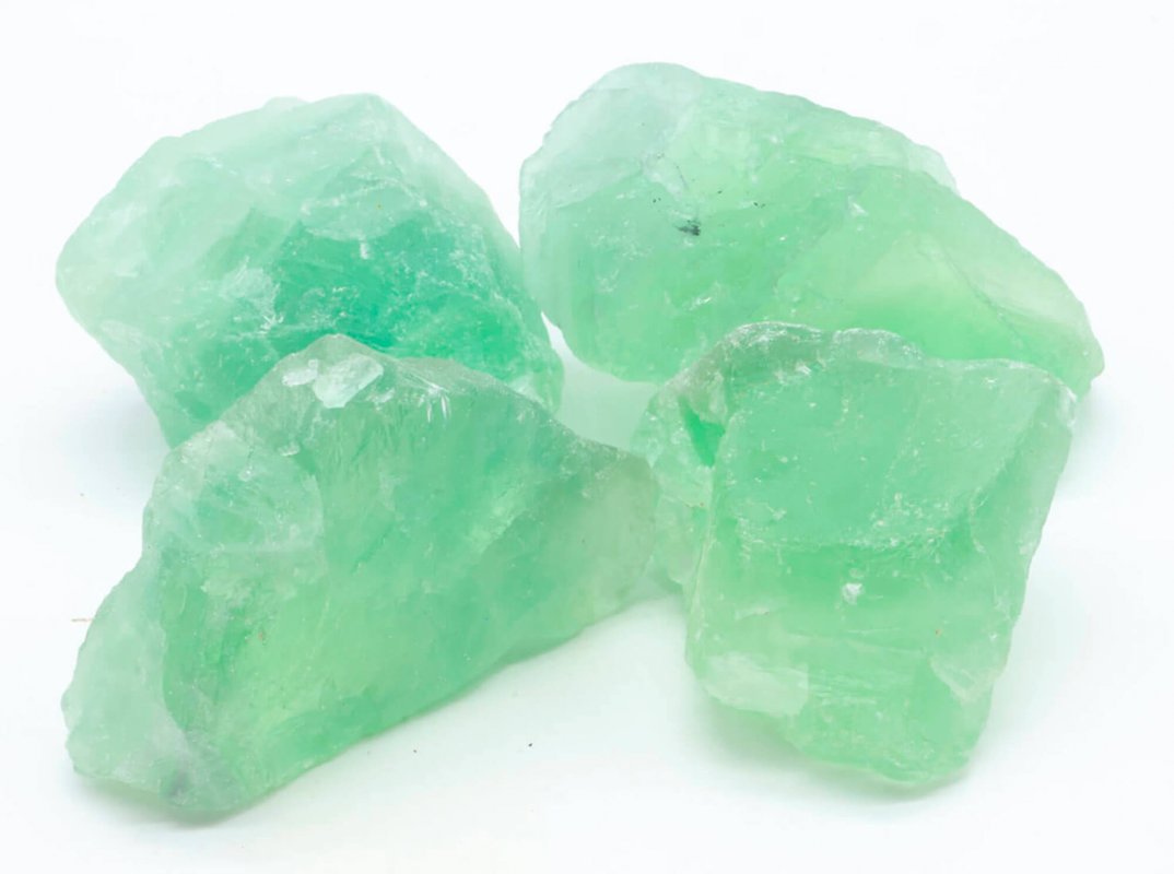Fluorite Verte 'A' brute 1Kg