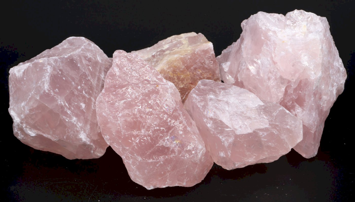 Quartz Rose 'A' brut 1Kg