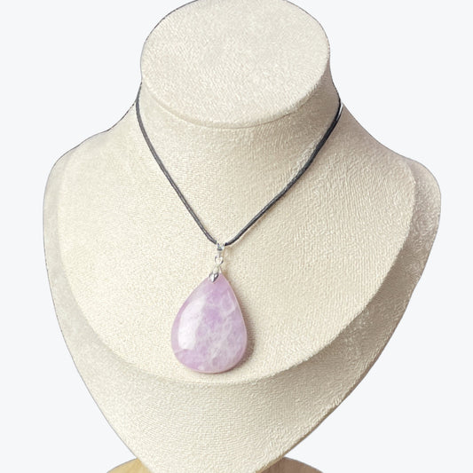 Pendentif Kunzite goutte – photo 2