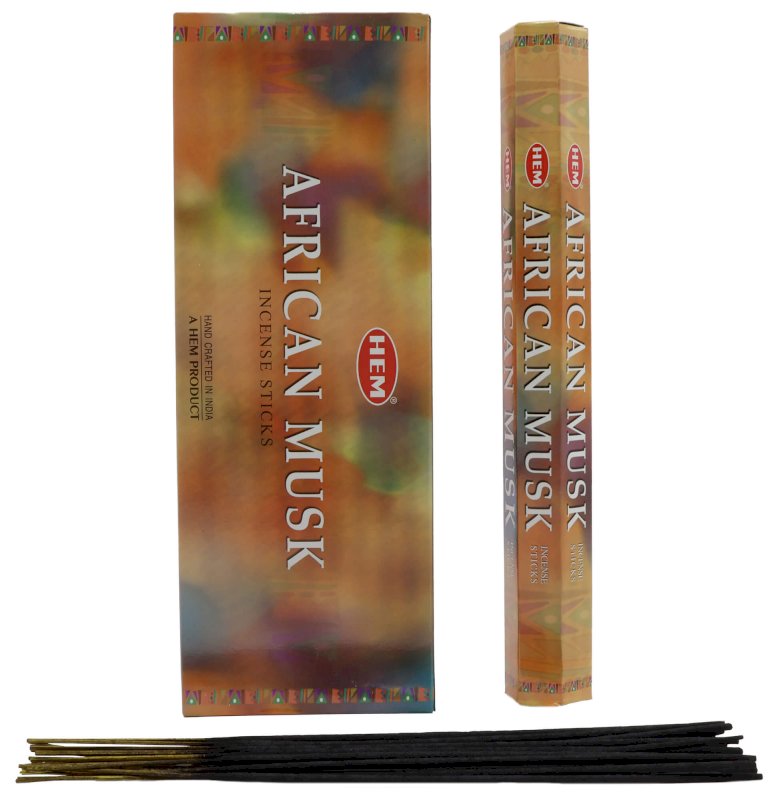 Encens HEM Musc Africain 6x20g