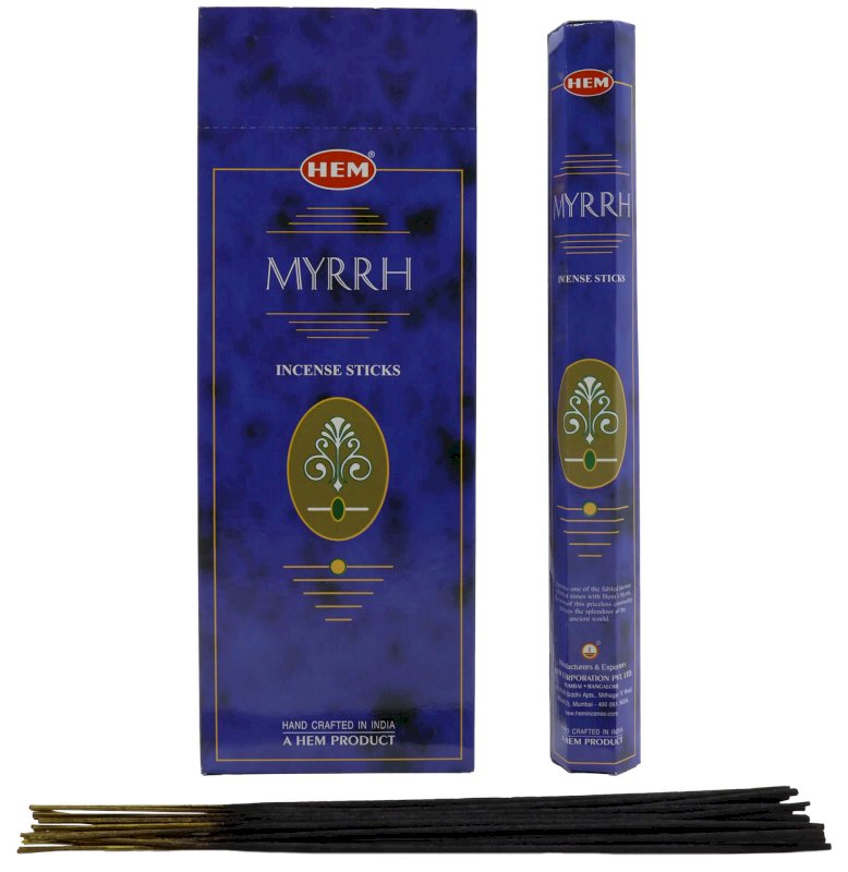 Encens HEM Myrrhe 6x20g