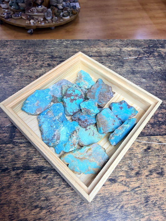 Turquoise brut - Arizona - 3x3cm environ