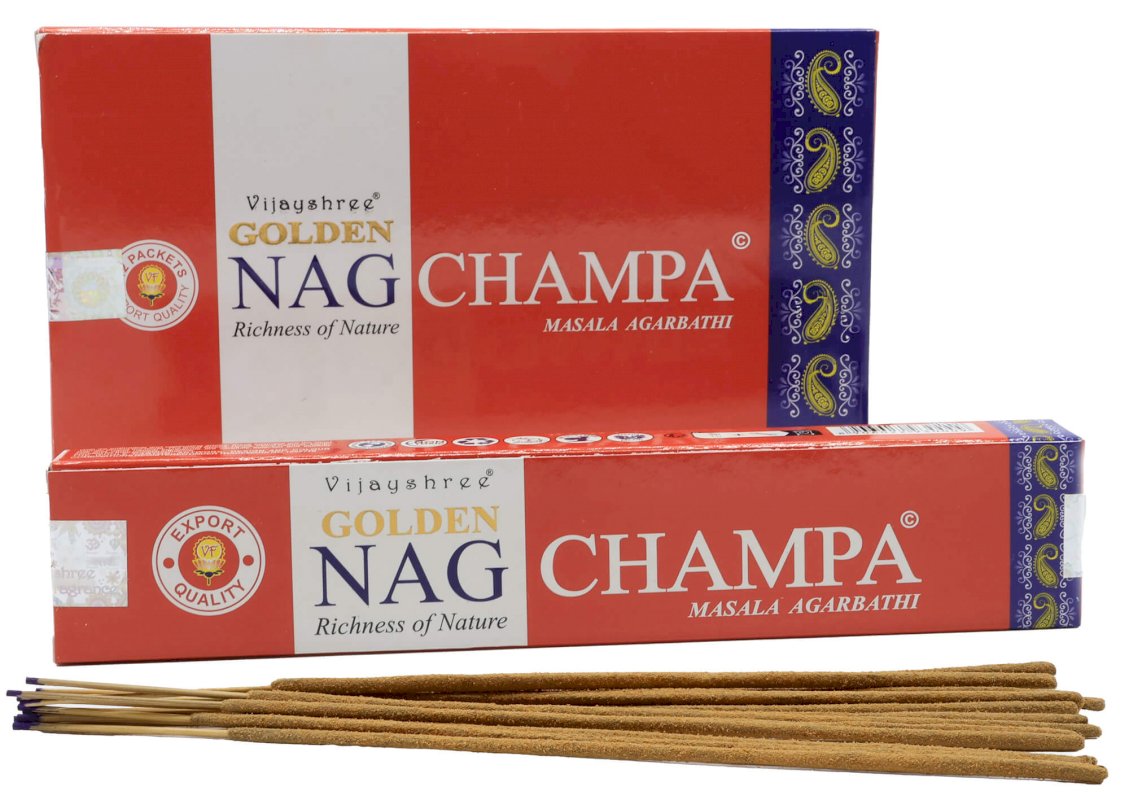 Encens Golden Nag Champa 12x15g