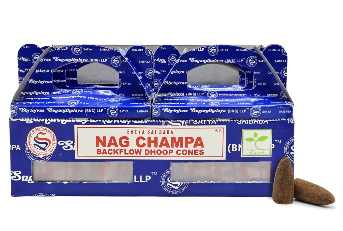 Backflow Cônes Satya Nag Champa 6pcs