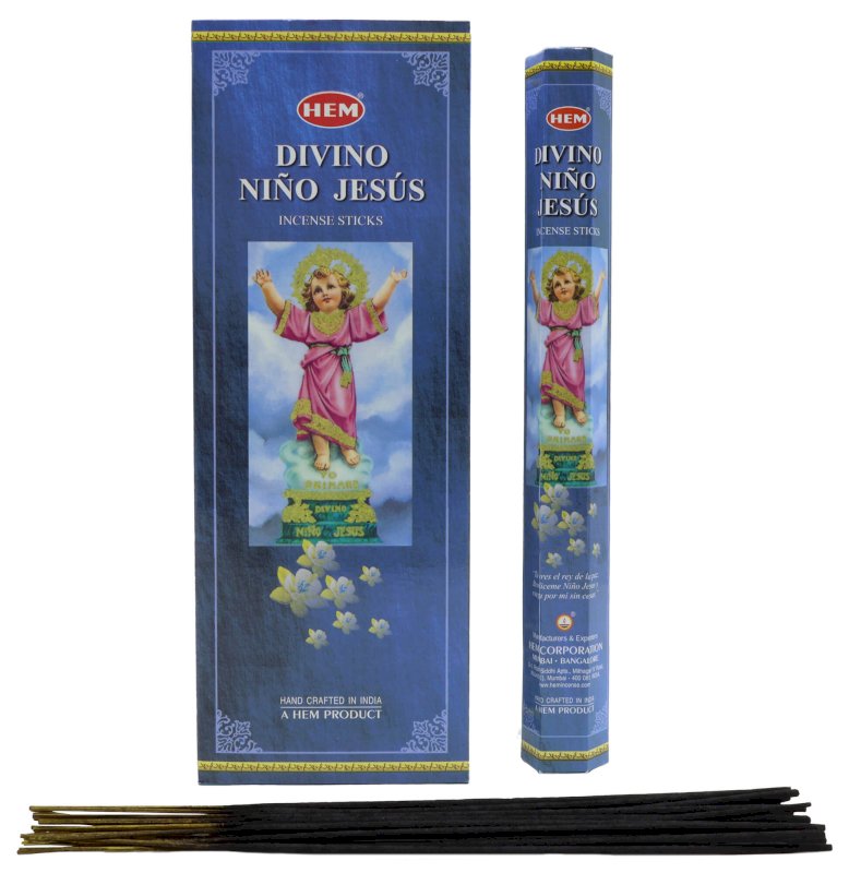 Encens HEM Jésus Enfant Divin 6x20g