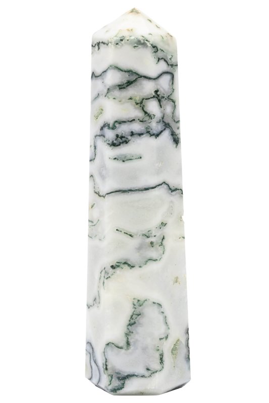 Obélisque Agate Arbre 10cm