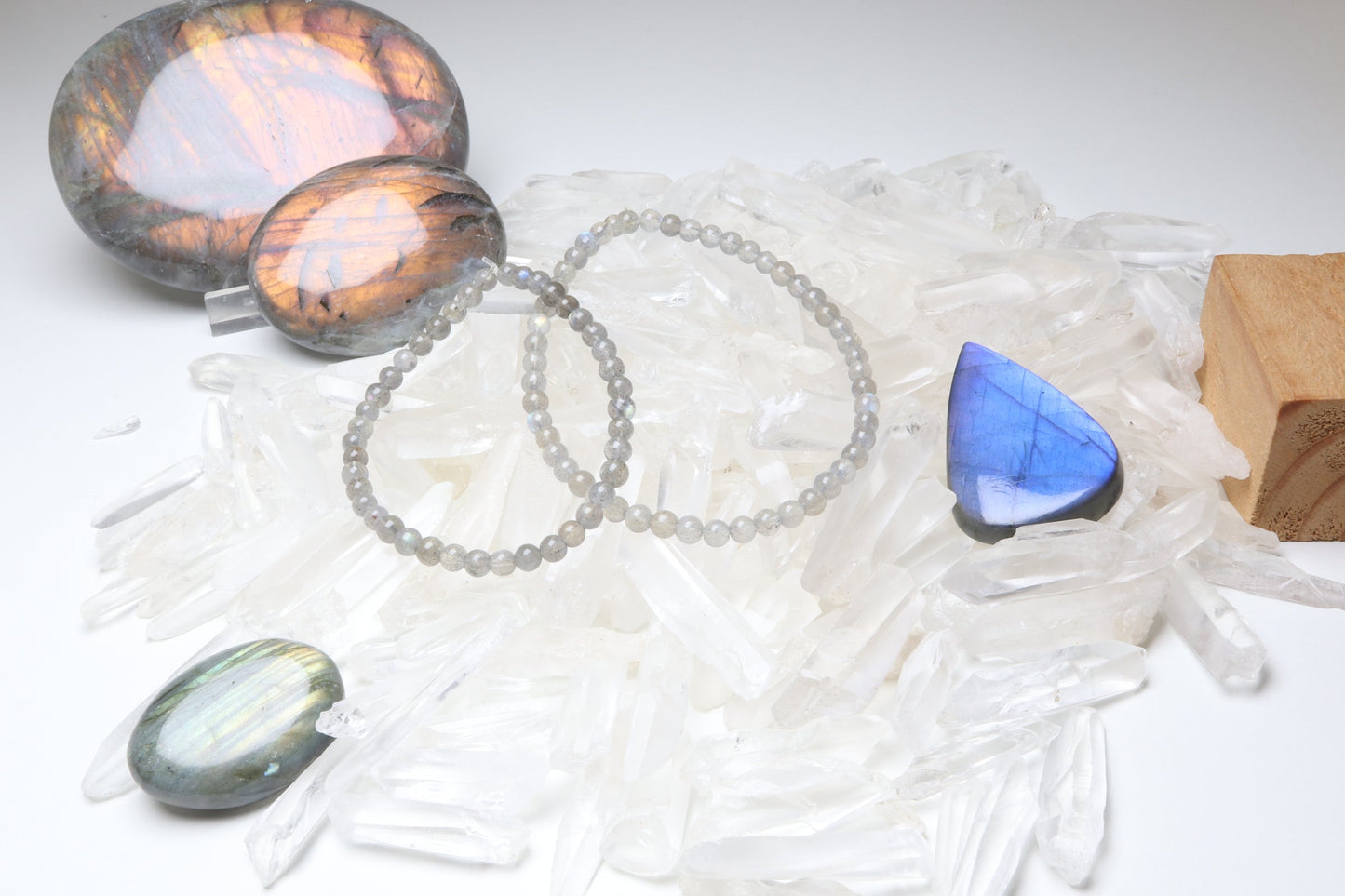 Bracelet Protection en Labradorite - Protection et Intuition - photo 3