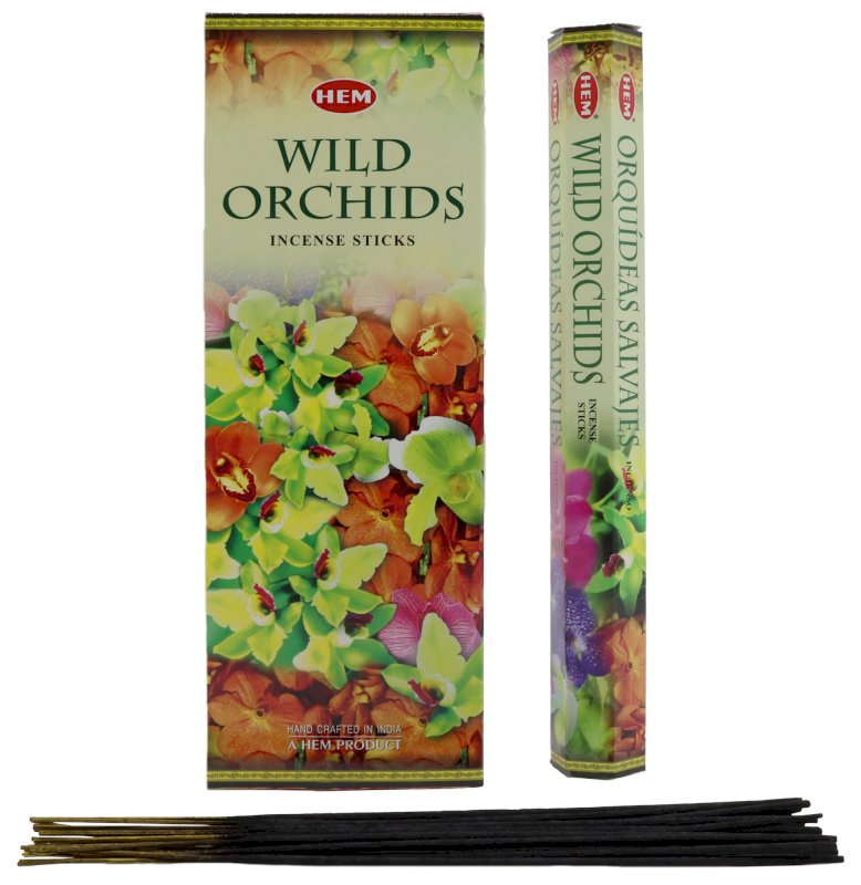 Encens HEM Orchidée Sauvage 6x20g