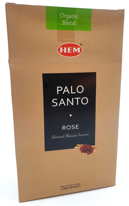 Encens HEM Palo Santo + Rose 15g