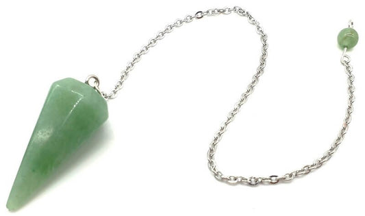 Pendule Conique Aventurine 3,5 cm — Verte
