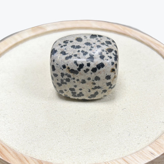 Pierre roulée Jaspe Dalmatien