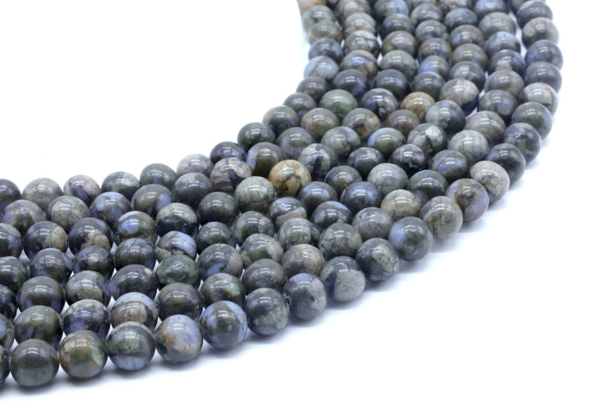 Perles Liberite sur fil