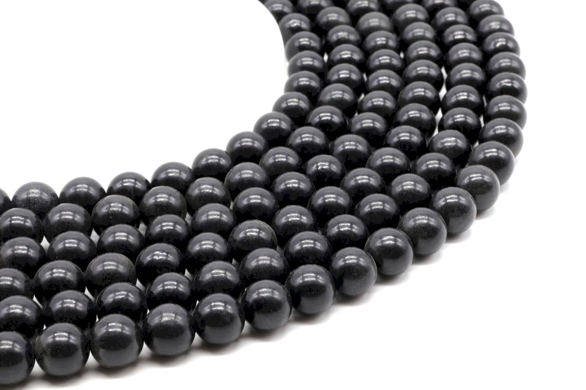 Perles Shungite sur fil