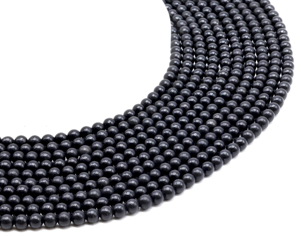 Perles Shungite sur fil