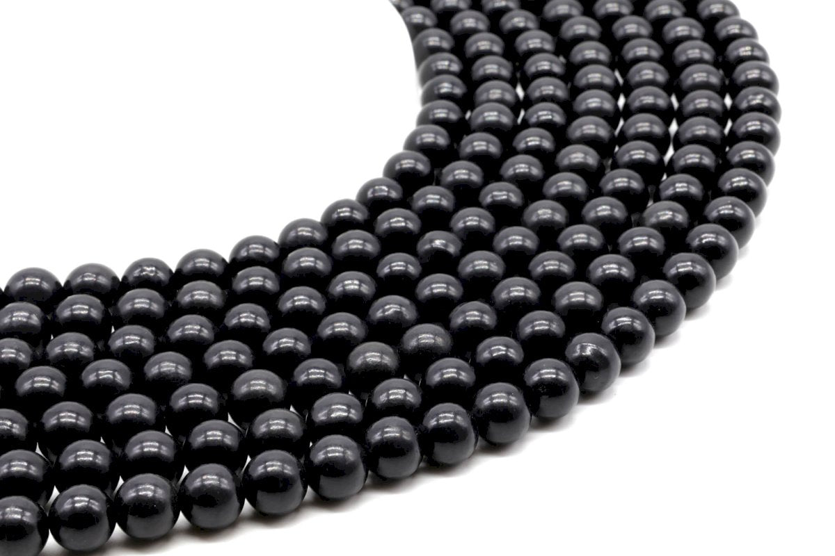 Perles Shungite sur fil