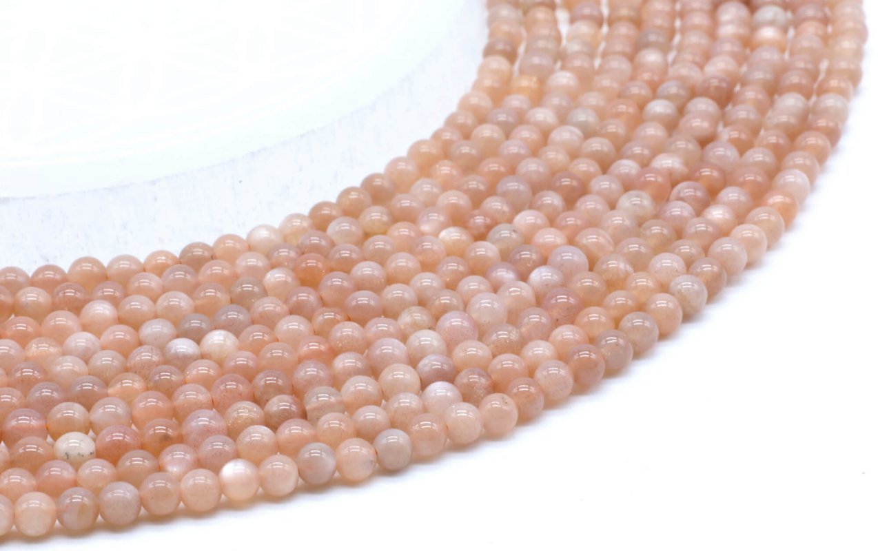 Perles de Soleil 'AA' sur fil