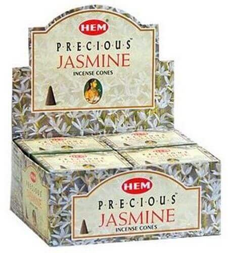 Encens HEM Cônes Precious Jasmine