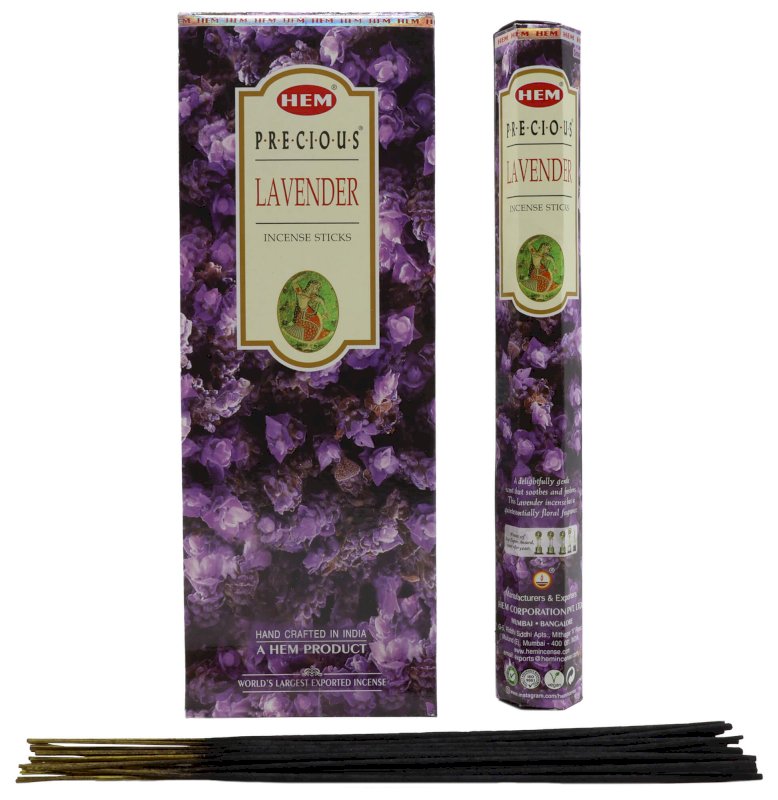Encens HEM Precious Lavender 6x20g