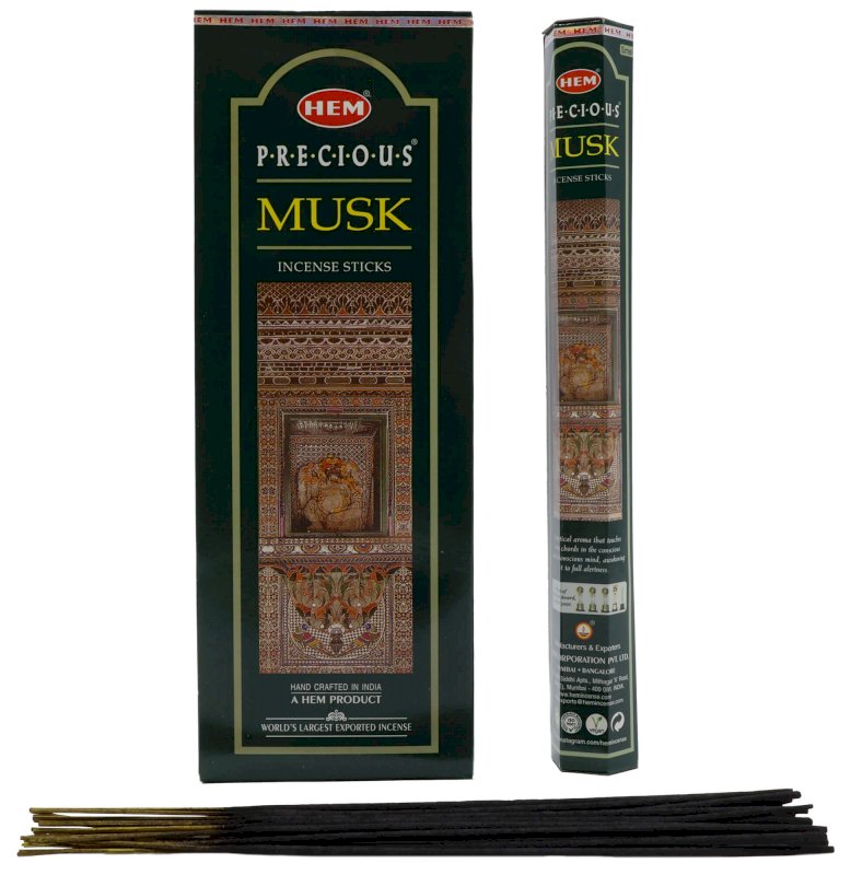 Encens HEM Precious Musk 6x20g