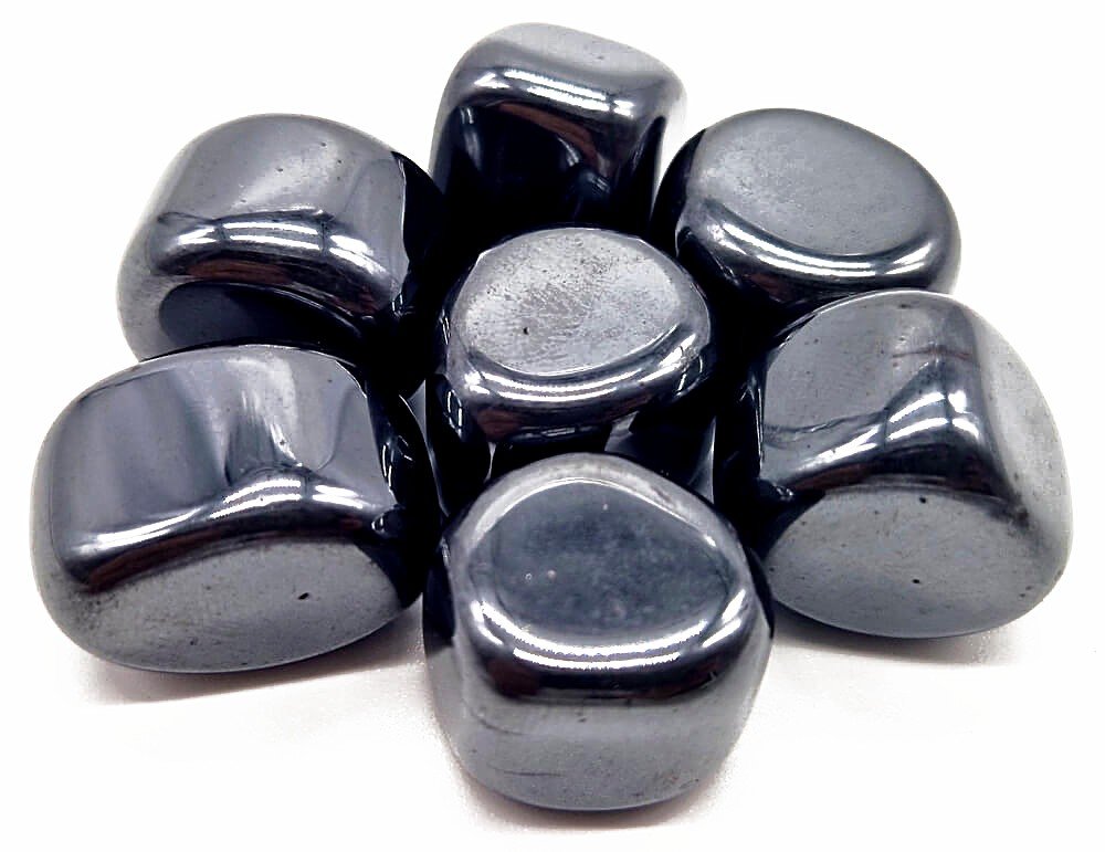 Hematite 'A' roulées 200g