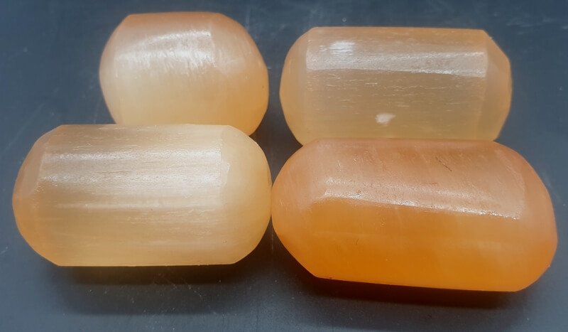 Sélénite Orange roulées 200g