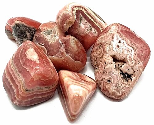 Rhodochrosite 'A' roulées 100g