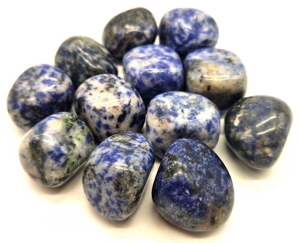 Sodalite 'AB' roulées 200g