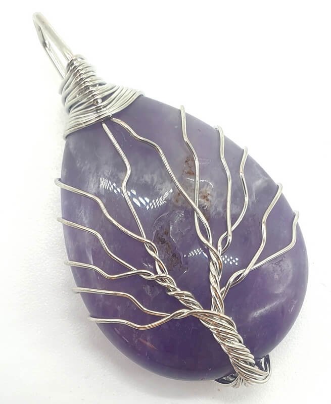 Pendentif Arbre de Vie - Améthyste 3cm