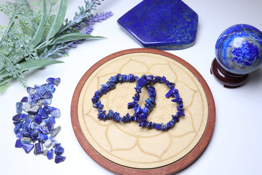 Bracelet Lapis Lazuli Baroque