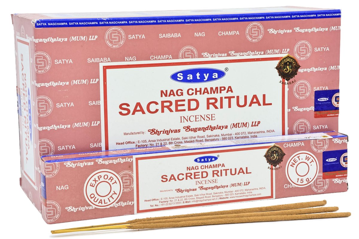 Encens Satya Rituel Sacré 12x15g