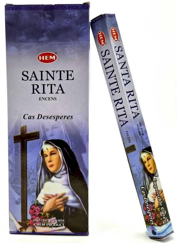Encens HEM Sainte Rita 6x20g