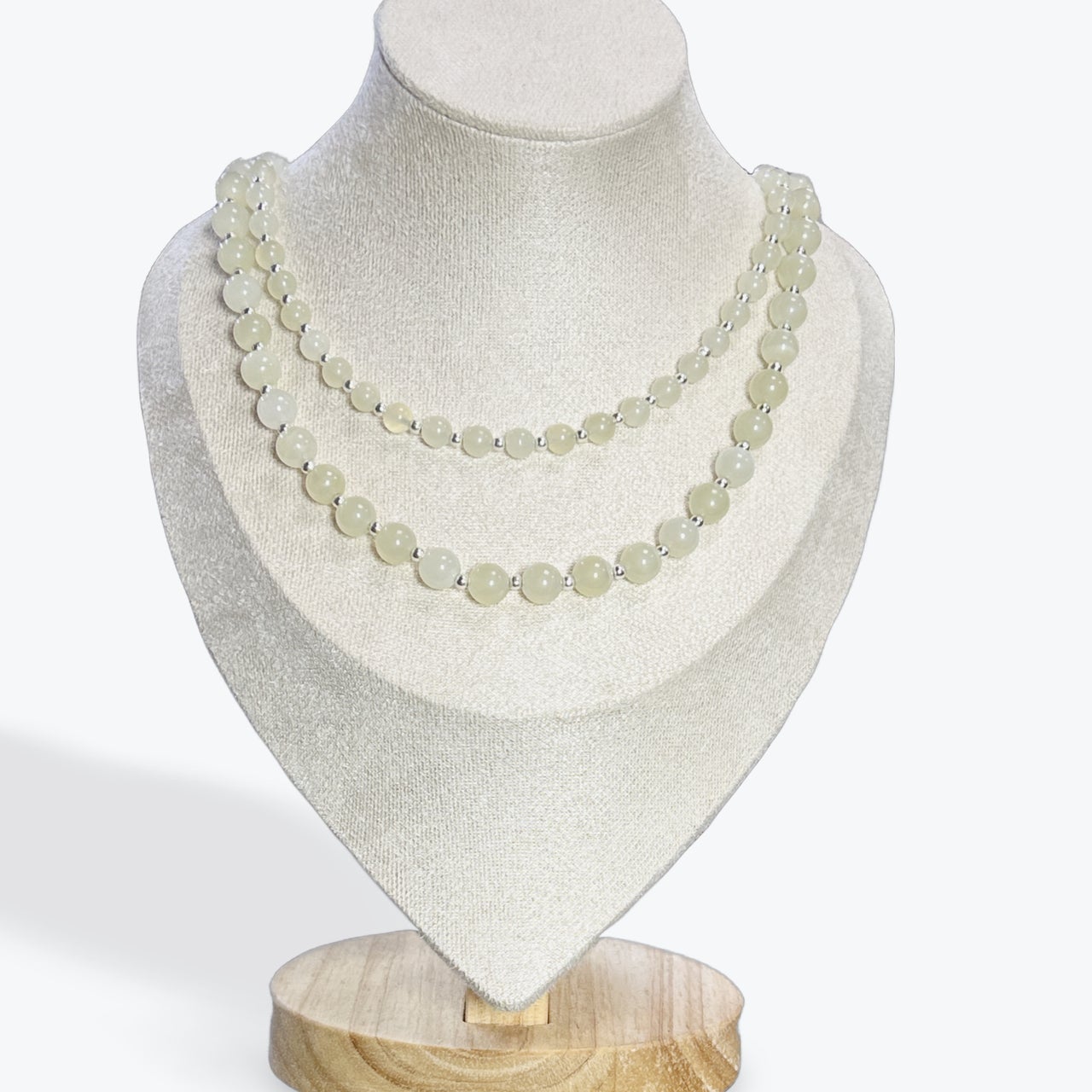 Collier Jade en Argent 925
