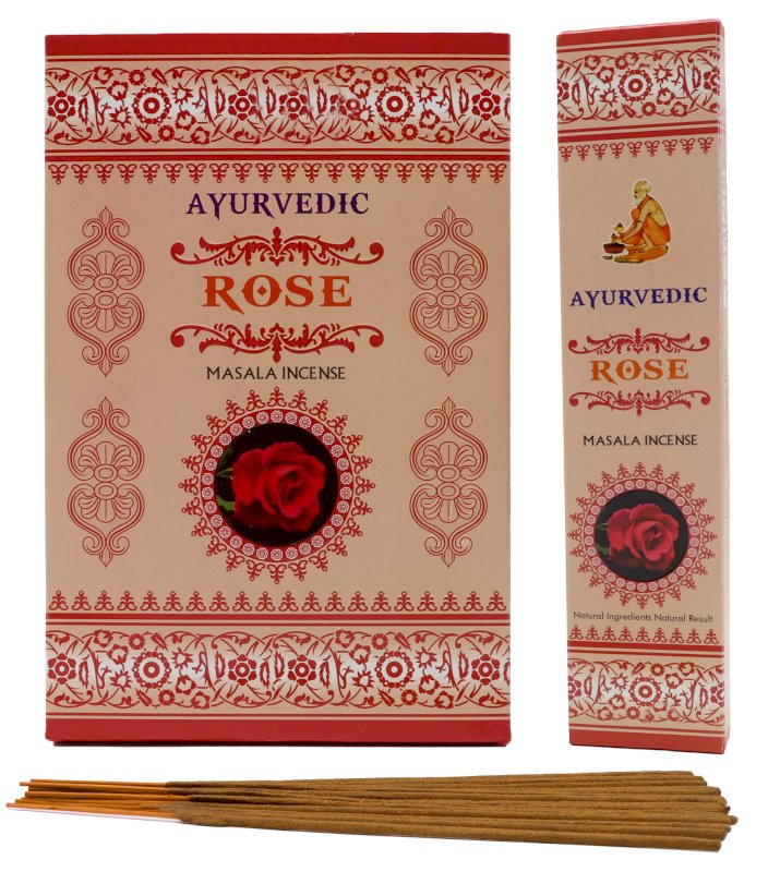 Encens Ayurvedic Rose 12x15g