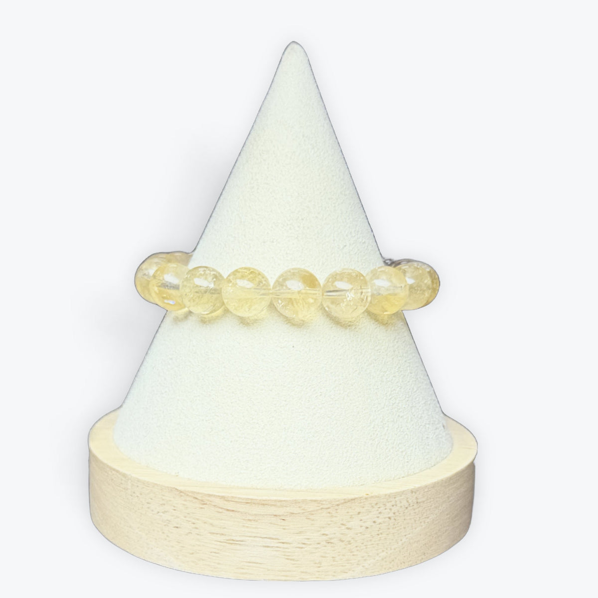 Bracelet Citrine non chauffée | 10 mm qualité extra