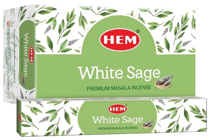 Encens HEM Sauge Blanche