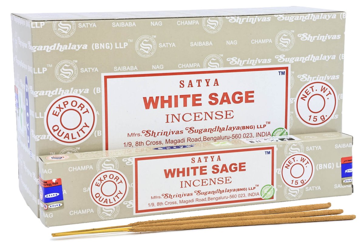 Encens Satya Sauge Blanche 12x15g