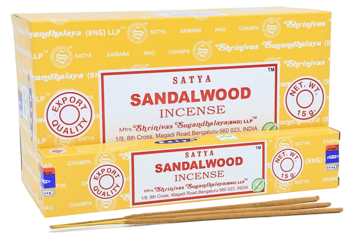 Encens Satya Santal 12x15g