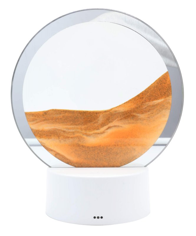 Lampe Sable Ronde 18cm — Orange