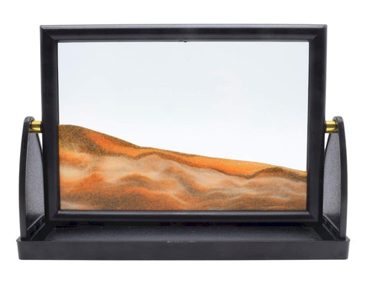 Tableau Sable Mouvant Réversible - Orange